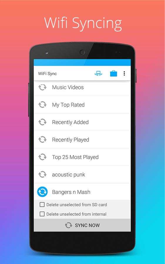 iSyncr: Sync iTunes to Android screenshot 5