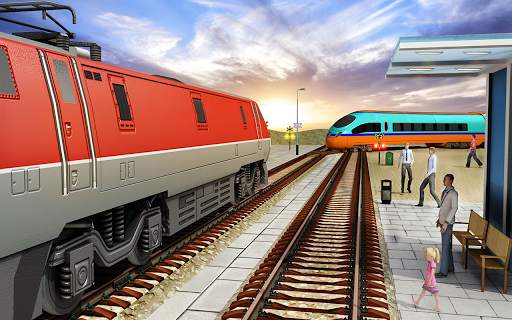 Indian Train Pro Driving Sim - City Train Game screenshot 9