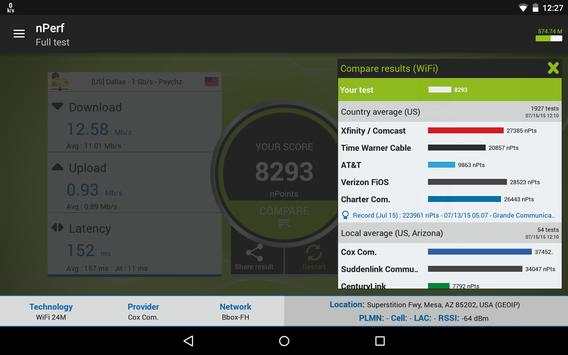 Speed Test & QoS 3G-4G WiFi screenshot 18