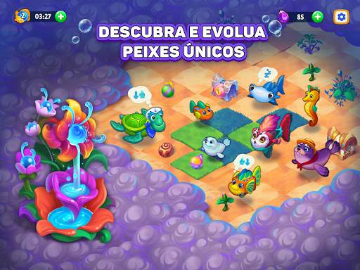 Sea Merge: Jogo de Peixe screenshot 9