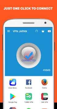 VPN JAPAN screenshot 1