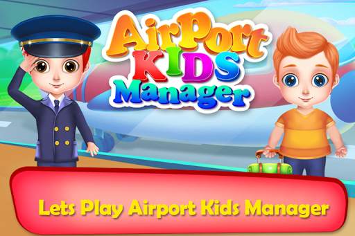 Airport Manager Flying Girls Aeroplane kids Game screenshot 2