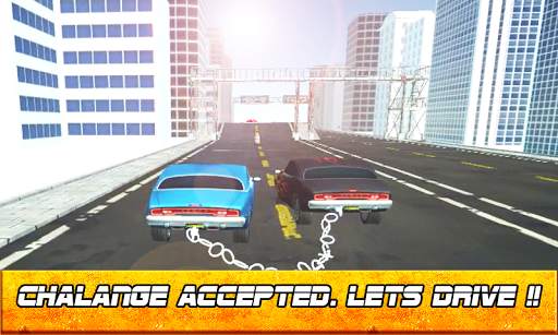 Chained 3D Cars - City Rush Race screenshot 8