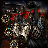 Horror Ghost Skull Gun Theme icon