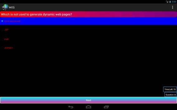 Computer Networks MCQ screenshot 13