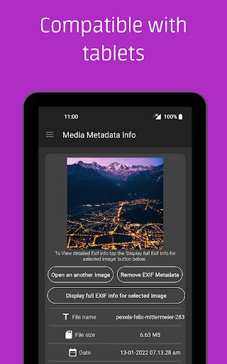 Media Metadata Info: EXIF info screenshot 7