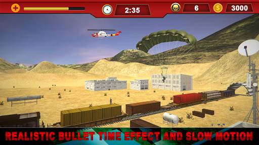 Sniper Baru 2019: Melatih Game Gratis Menembak screenshot 3