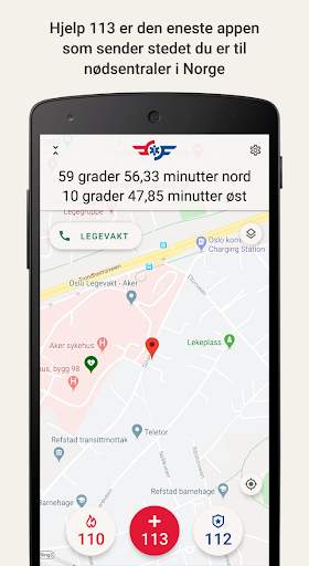 Hjelp 113 screenshot 1