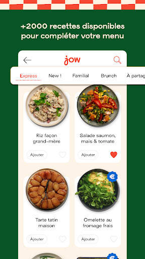 Jow - Recettes et courses screenshot 3
