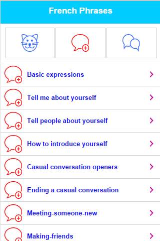 learn french speak french screenshot 2