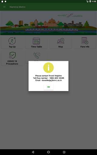 Namma Metro-BMRCL official app screenshot 18