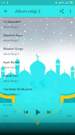 Lagu Hits Religi Islam Offline screenshot 3