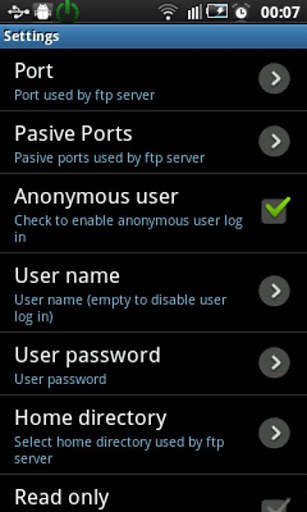 Ftp Server Pro TV screenshot 4