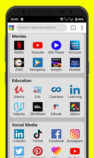 Go Chrome Lite : Fast Browser screenshot 2
