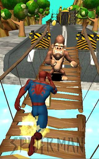 Spider Subway Run - Super Hero Dash скриншот 8