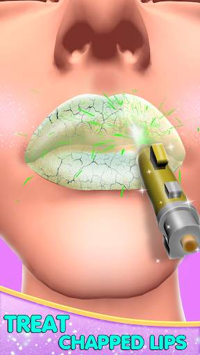 Lips Done 3D Satisfying Lipstick art Makeup Game 4 تصوير الشاشة