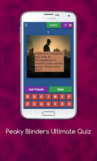 Peaky Blinders Ultimate Quiz screenshot 4