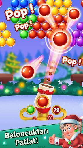Noel Oyunları - Bubble Shooter screenshot 2