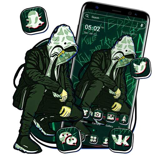 Cool Dude Launcher Theme 1.1