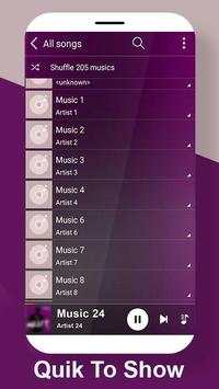Vid Music Player screenshot 2