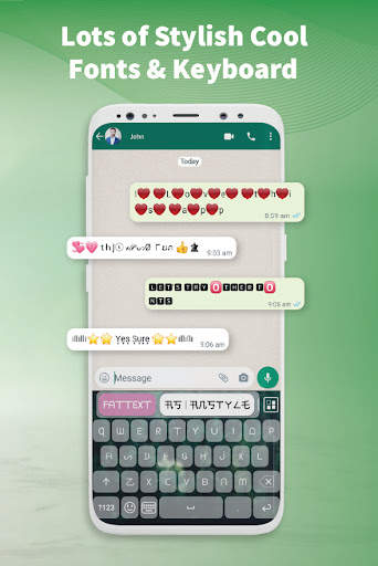 Chat Style for WhatsApp -Fonts screenshot 4