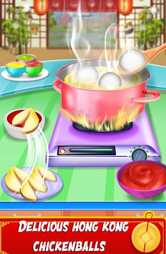 New Cooking Crispy Noodles Maker Game Chinese Food screenshot 2