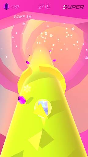 Warp and Roll: Offline space running game screenshot 16
