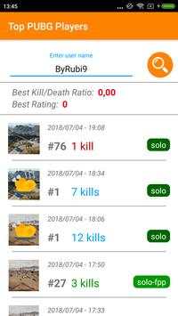 Top PUBG Players screenshot 3