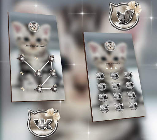 Cute Cat Launcher Theme screenshot 6