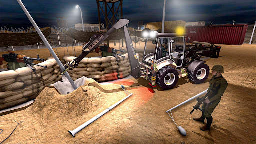 Army JCB Game Excavator Crane screenshot 2