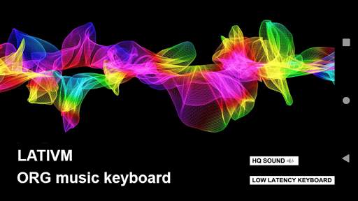 ORG music keyboard screenshot 1