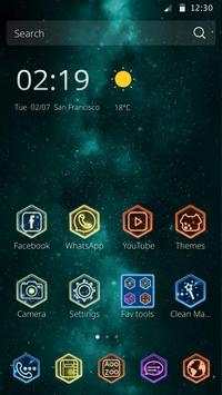 Starry Sky Theme screenshot 2