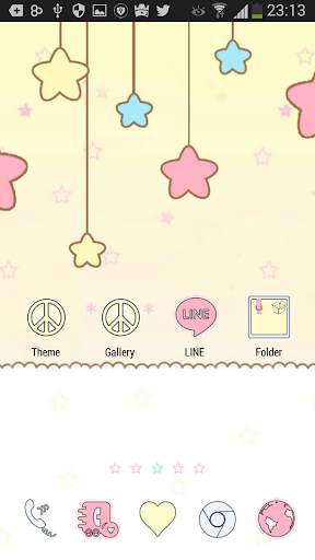 Free Pastel Go Launcher Theme screenshot 3