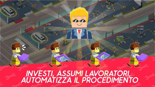 Idle Mechanics Manager – Gioco fabbricazione auto screenshot 3