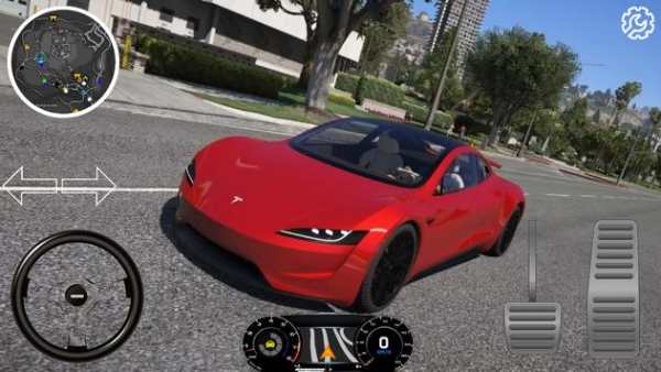 Driving School: Tesla Roadster 2020 screenshot 2