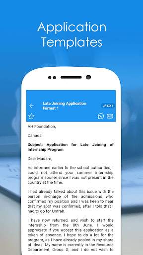 Leave Letters and Applications screenshot 3