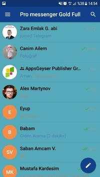 Pro Messenger Gold Full screenshot 1