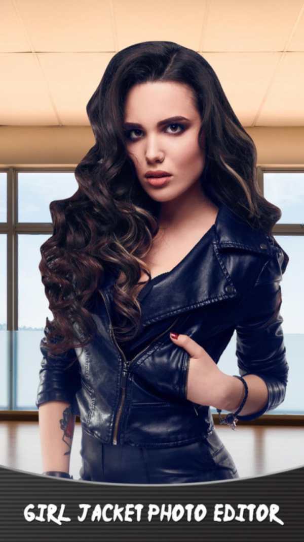 Girl Jacket Photo Editor screenshot 1