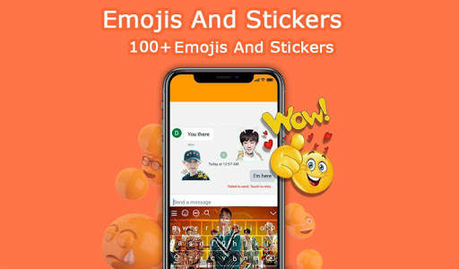 BTS Keyboard: KPOP Keyboard स्क्रीनशॉट 3