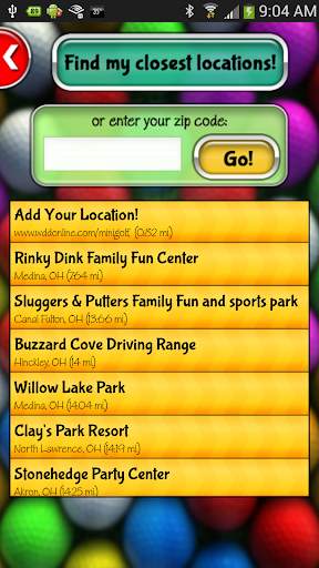 My Mini Golf Scorecard screenshot 2