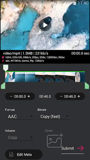 Video Mp3 Batch Converter Trim Audio Cut Merger screenshot 4