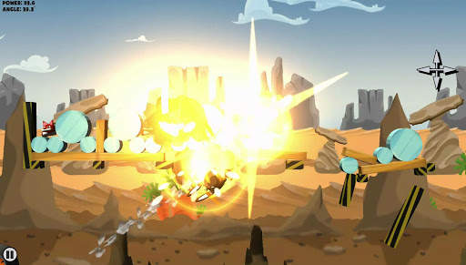 Angry Bunnies: Colossal Carrot Crusade screenshot 2