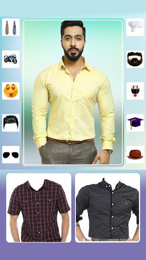 Men Formal Shirt Photo Editor screenshot 3