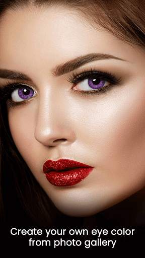 Change Eye Color like Lens: Colorful Eyes screenshot 1