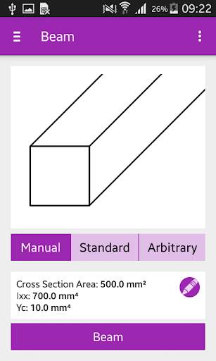 Beam Calculator Lite screenshot 2