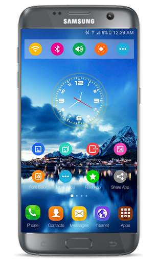 Launcher Note 5 (Galaxy) screenshot 2