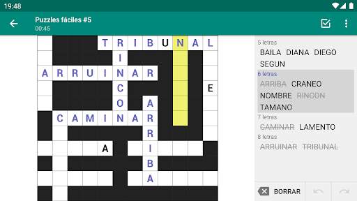 Palabras Cruzadas (Crucigrama) screenshot 7
