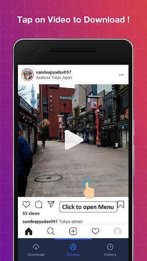 Video Downloader For Instagram - Download & Share screenshot 4