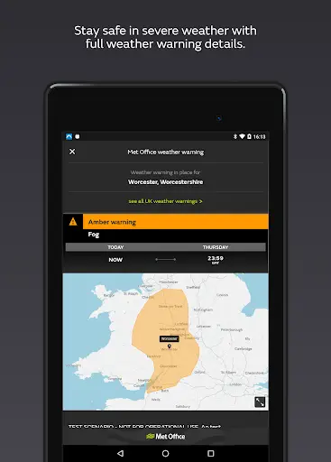 Met Office Weather Forecast скриншот 10