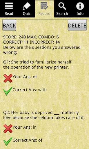 English Grammar – Preposition (free) screenshot 4